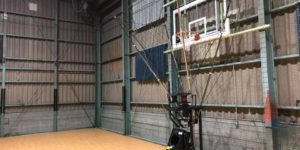 高槻のバスケットボールスクールTCBA練習場シューティングハウス